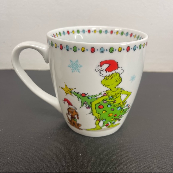 Dr. Seuss How The The Grinch Stole Christmas Mugs Set of 4 - Picture 7 of 8